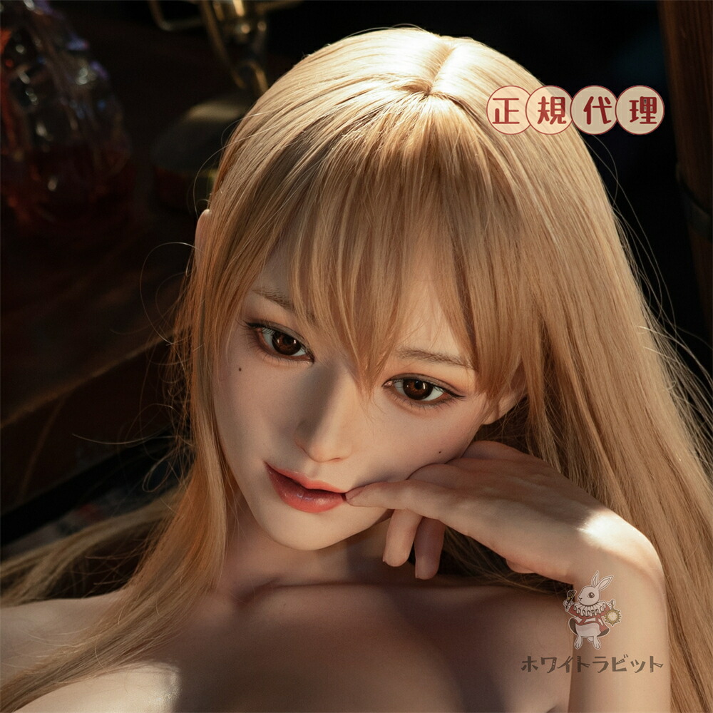 《 受注生産品 》 ドール ヘッド SN16 ドール 軟性シリコン ヘッド 口開閉機能付き 大人 向け ドール 頭 頭部 等身大ドール リアル ドール 販売 ドール 本体 人形 ヘッド M16ボルト 145cm～160cm 身長対応｜ホワイトラビット