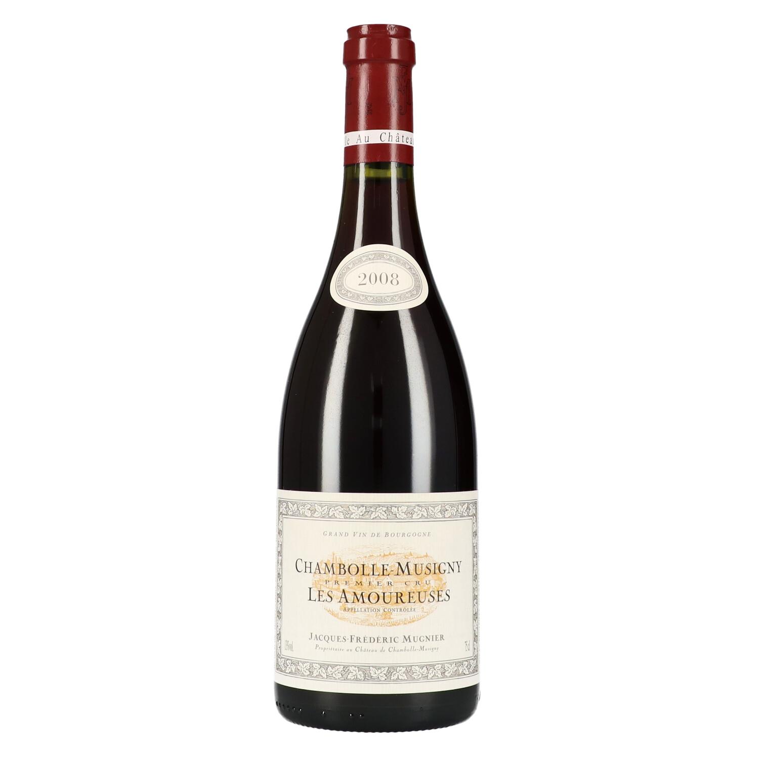 ジャック フレデリック ミュニエ 2008 シャンボール ミュジニー 1er レ ザムルーズ Domaine Jacques-Frederic Mugnier Chambolle-Musigny 1er Cru Les Amoureuses 750ml 正規品 A2357