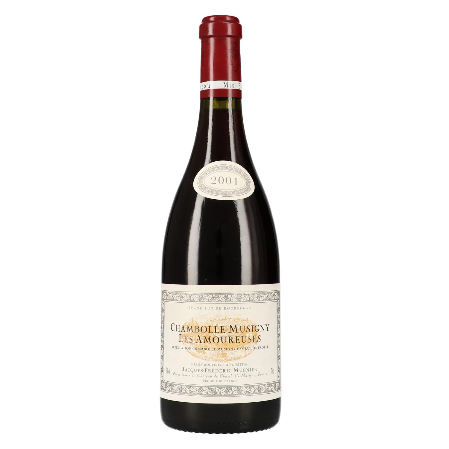 ジャック フレデリック ミュニエ 2001 シャンボール ミュジニー 1er レ ザムルーズ Domaine Jacques-Frederic Mugnier Chambolle-Musigny 1er Cru Les Amoureuses 750ml 正規品 A1226