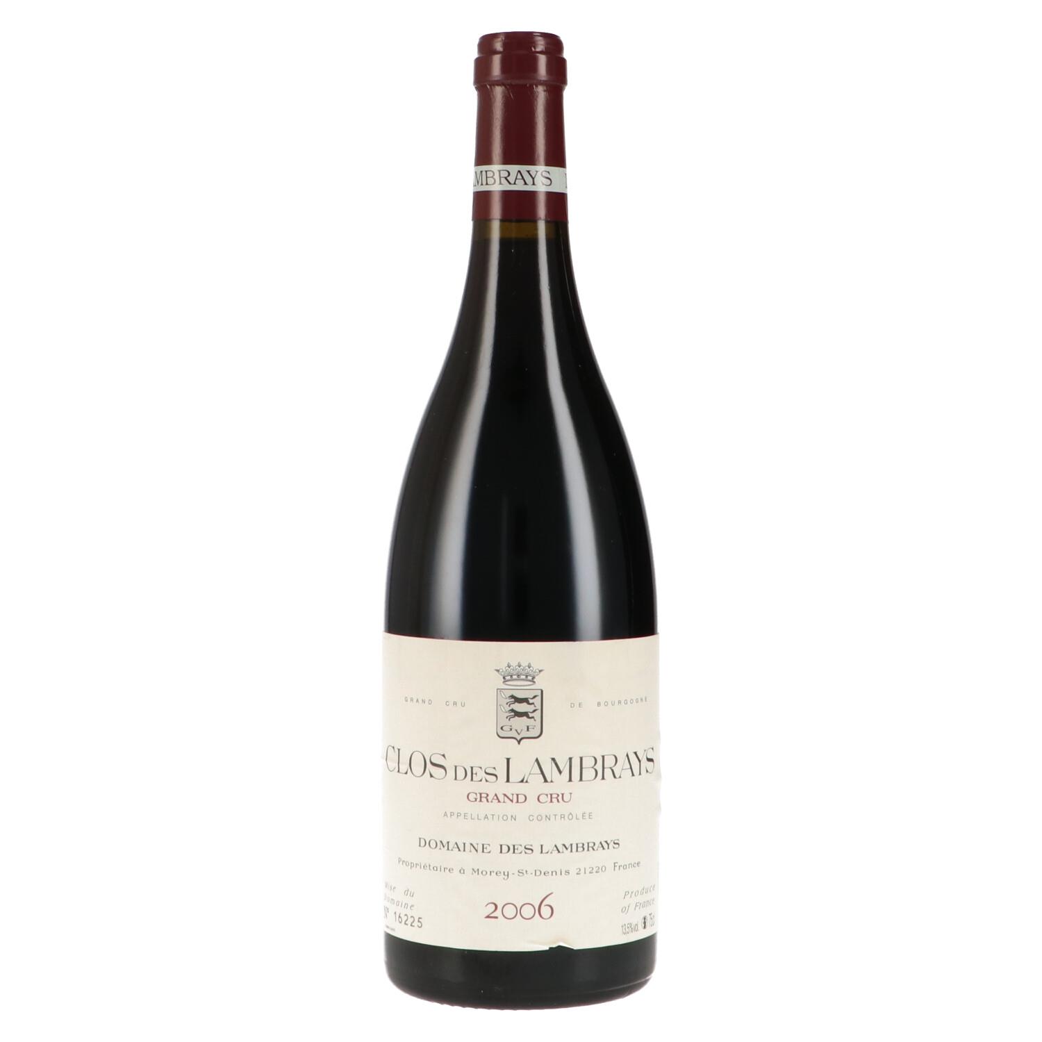ドメーヌ デ ランブレイ 2006 クロ デ ランブレイ Domaine des Lambrays Clos des Lambrays Grand Cru 750ml 正規品 A2272