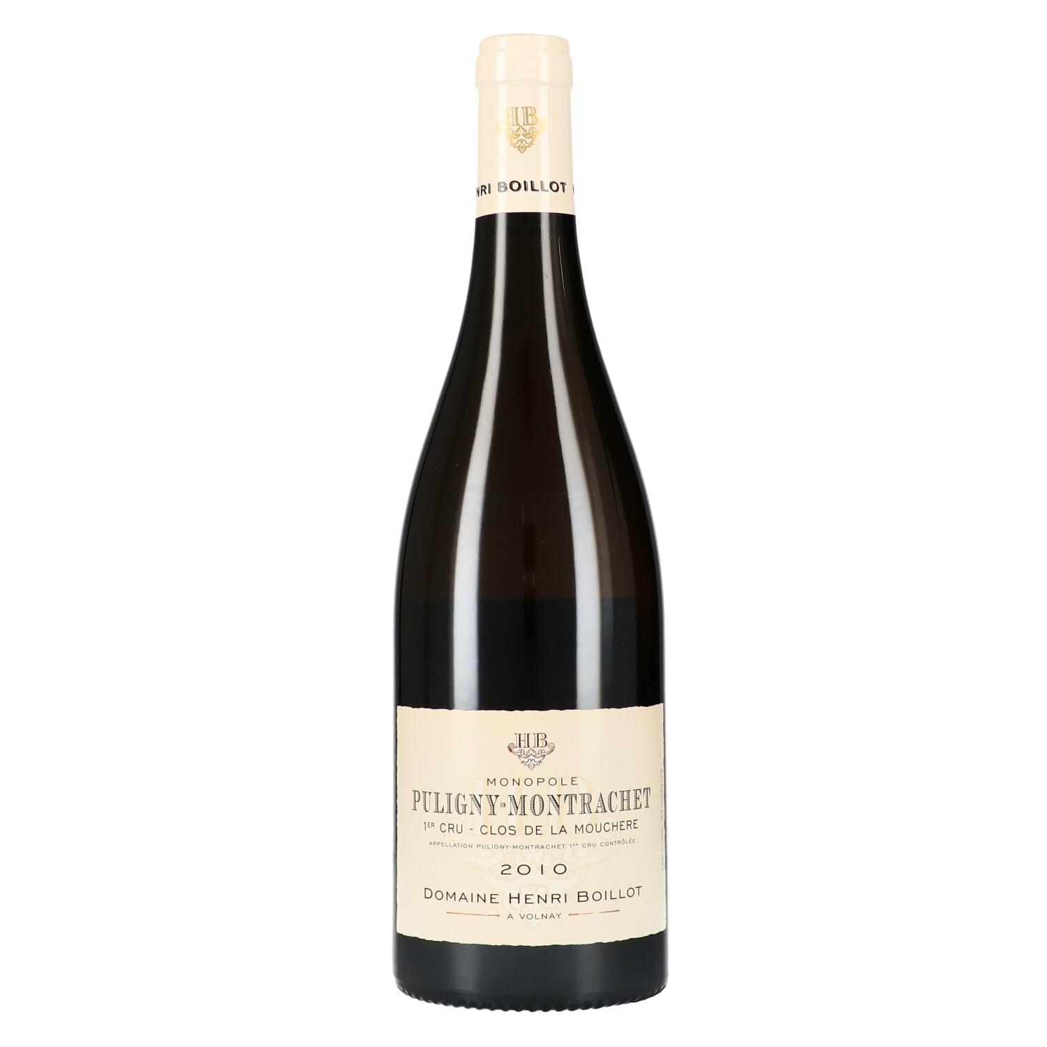 ドメーヌ アンリ ボワイヨ 2010 ピュリニー モンラッシェ 1er クロ ド ラ ムシェール Domaine Henri Boillot Puligny-Montrachet 1er Cru Clos de la Mouchere 750ml 正規品 A2499