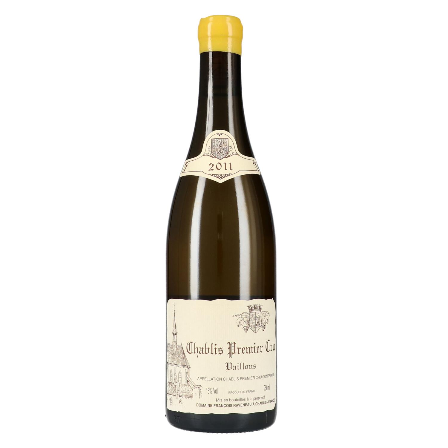 フランソワ ラヴノー 2011 シャブリ 1er ヴァイヨン Domaine Francois Raveneau Chablis 1er Cru Vaillons 750ml 正規品 A1073｜ワインショップ プラティーヌ