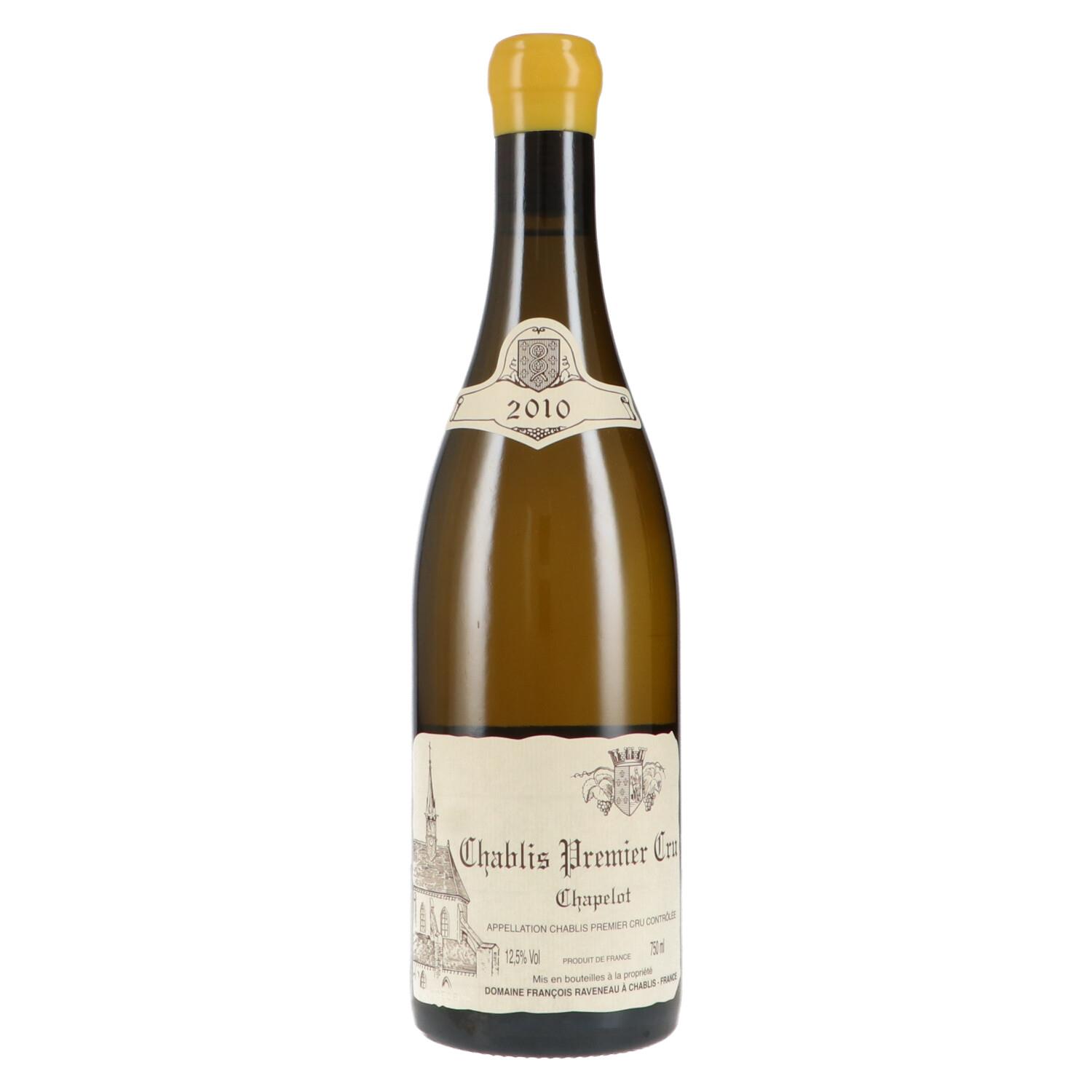 フランソワ ラヴノー 2010 シャブリ 1er シャプロ Domaine Francois Raveneau Chablis 1er Cru Chapelot 750ml 正規品 A1449