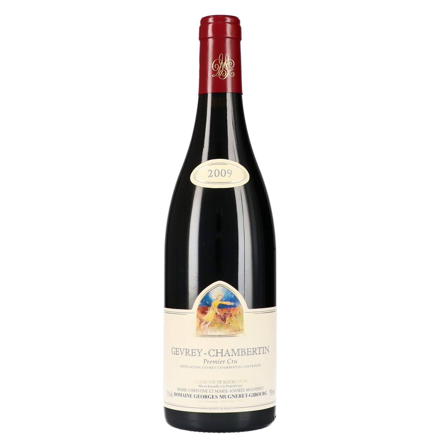 ミュニュレ ジブール 2009 ジュヴレ シャンベルタン 1er Domaine Georges Mugneret-Gibourg Gevrey-Chambertin 1er Cru 750ml 正規品 A1140｜ワインショップ プラティーヌ