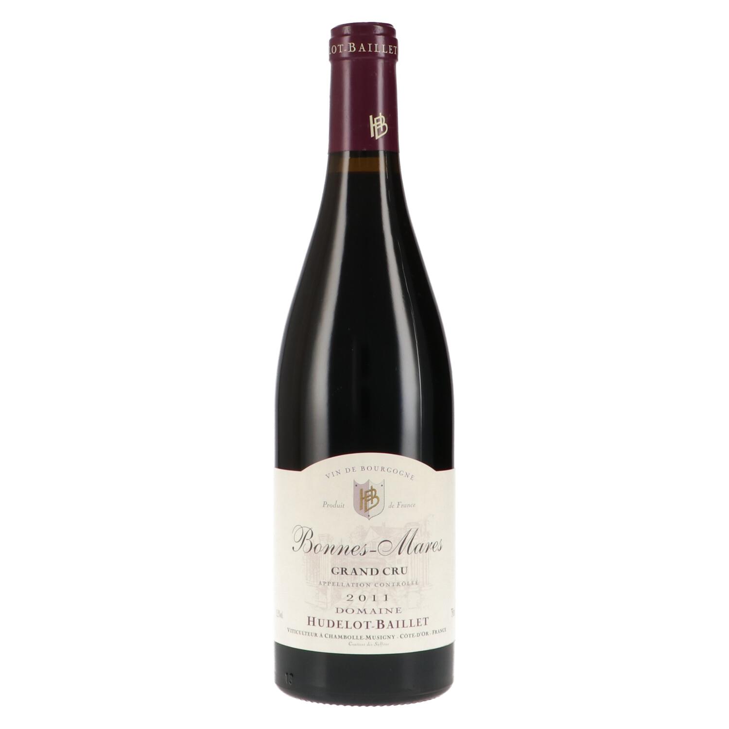 ユドロ バイエ 2011 ボンヌ マール Domaine Hudelot-Baillet Bonnes-Mares Grand Cru 750ml 正規品 A0517