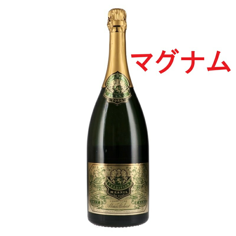 楽天市場】1990 Alain Robert Blanc de Blancs Le Mesnil Reserve Brut