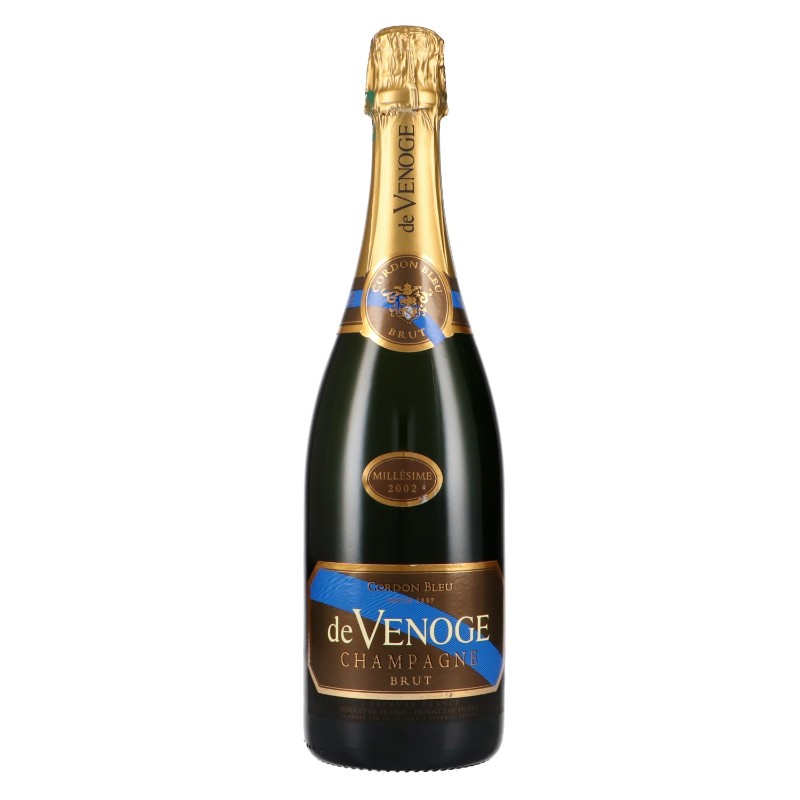 ドゥ ヴィノージュ 2002 コルドン ブリュー ブリュット ミレジメ De Venoge Cordon Bleu Brut 750ml A4529｜ワインショップ プラティーヌ