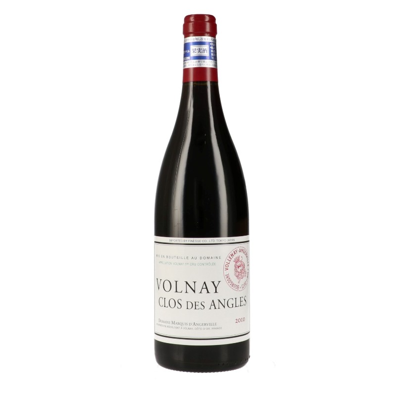 マルキ ダンジェルヴィル 2010 ヴォルネイ 1er クロ デ ザングル Domaine Marquis d'Angerville Volnay 1er Cru Clos des Angles 750ml 正規品 A1861