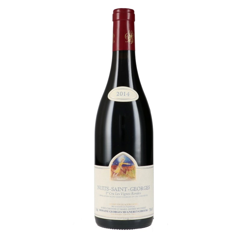 ミュニュレ ジブール 2014 ニュイ サン ジョルジュ 1er レ ヴィニュロンド Domaine Georges Mugneret-Gibourg Nuits-Saint-Georges 1er Cru Les Vignes Rondes 750ml 正規品 A2134
