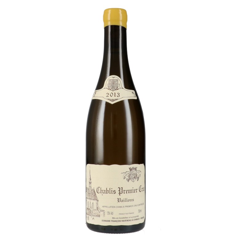 フランソワ ラヴノー 2013 シャブリ 1er ヴァイヨン Domaine Francois Raveneau Chablis 1er Cru Vaillons 750ml 正規品 A1554｜ワインショップ プラティーヌ