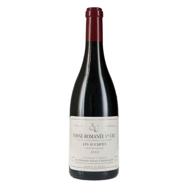 シルヴァン カティアール 2010 ヴォーヌ ロマネ 1er レ スショ Domaine Sylvain Cathiard et Fils Vosne-Romanee 1er Cru Les Suchots 750ml 正規品 A0939｜ワインショップ プラティーヌ