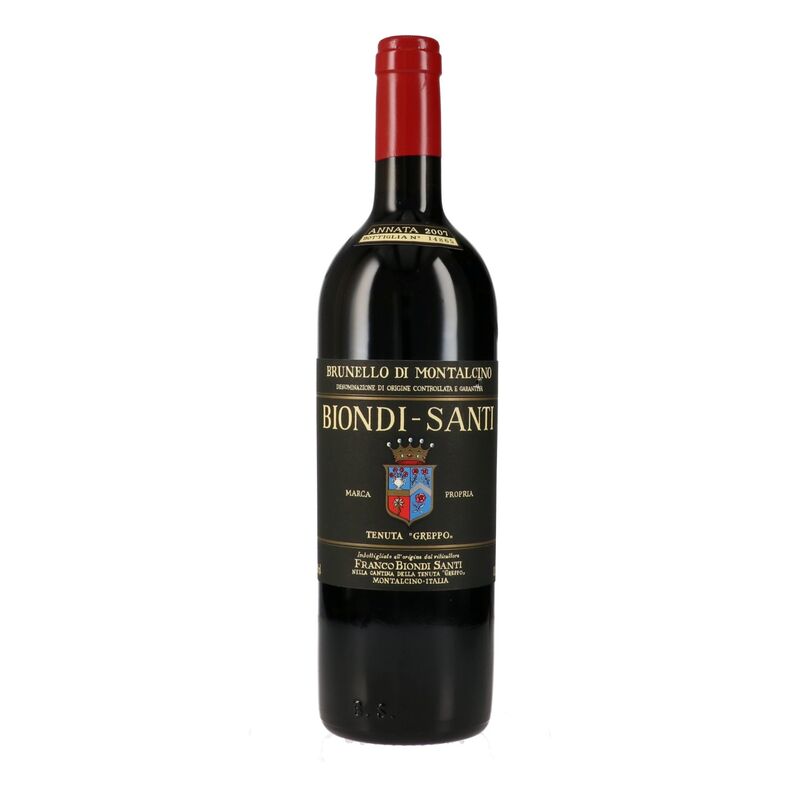 ビオンディ サンティ 2007 ブルネッロ ディ モンタルチーノ アンナータ Biondi Santi Brunello di Montalcino Tenuta Greppo 750ml 正規品 A3131｜ワインショップ プラティーヌ