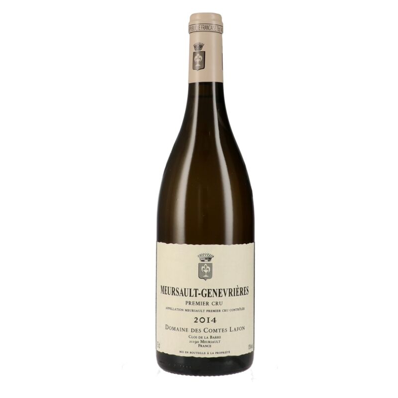 コント ラフォン 2014 ムルソー 1er ジュヌヴリエール Domaine des Comtes Lafon Meursault 1er Cru Genevrieres 750ml 正規品 A2989｜ワインショップ プラティーヌ