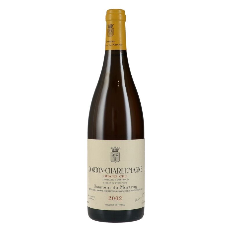 ボノー デュ マルトレイ 2002 コルトン シャルルマーニュ Bonneau du Martray Corton-Charlemagne Grand Cru 750ml A4923｜ワインショップ プラティーヌ
