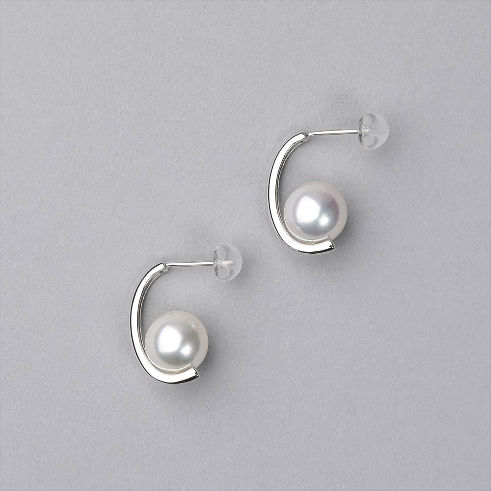 ♥️専用♥️鑑別書付き素敵なk18パールピアス6.0~8.5㎜珠 ♥️専用