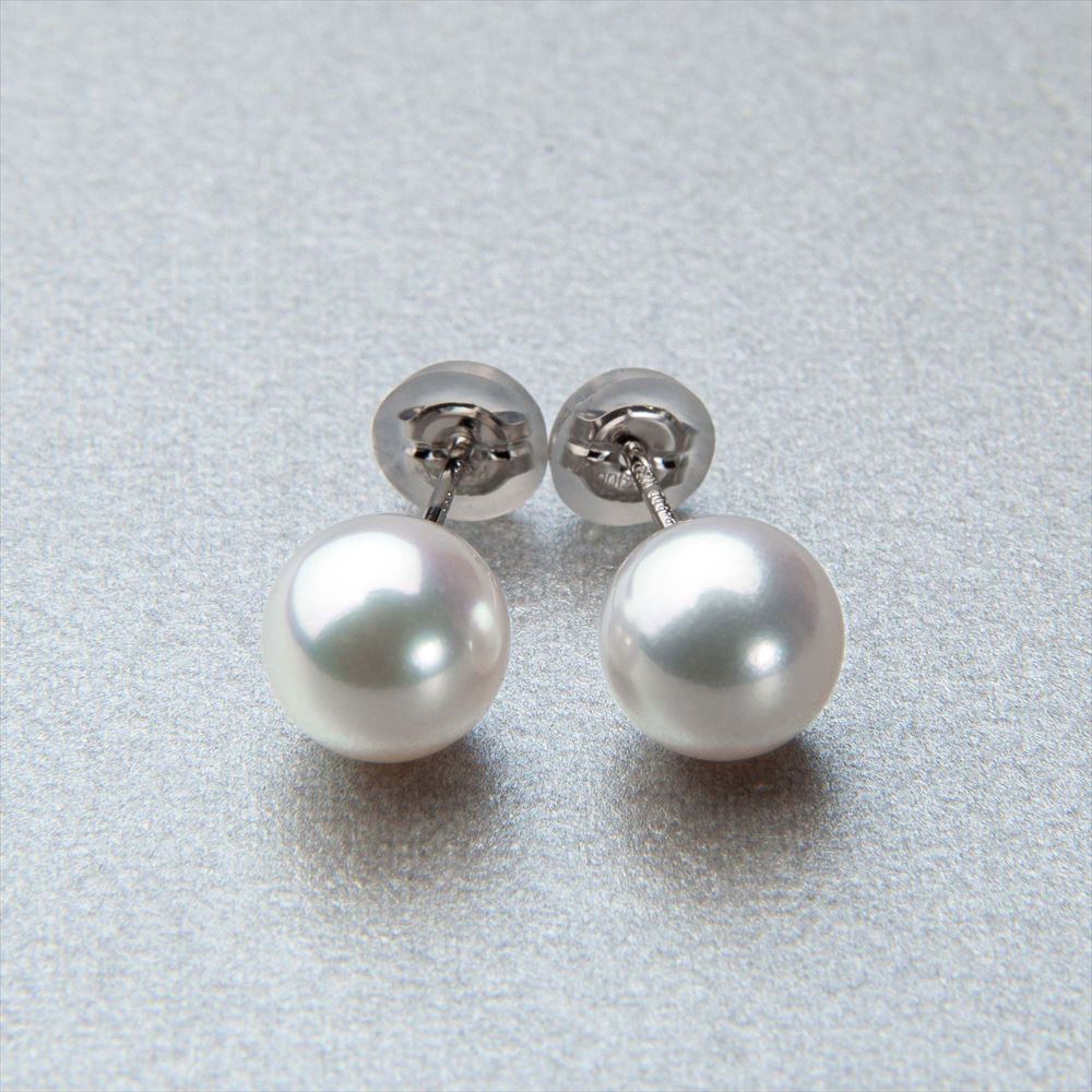 楽天市場】オーロラ花珠真珠 ピアス 8.5-9.0mm K18YG パール 鑑別書付き フォーマル 冠婚葬祭 : Pearl for Life  楽天市場店