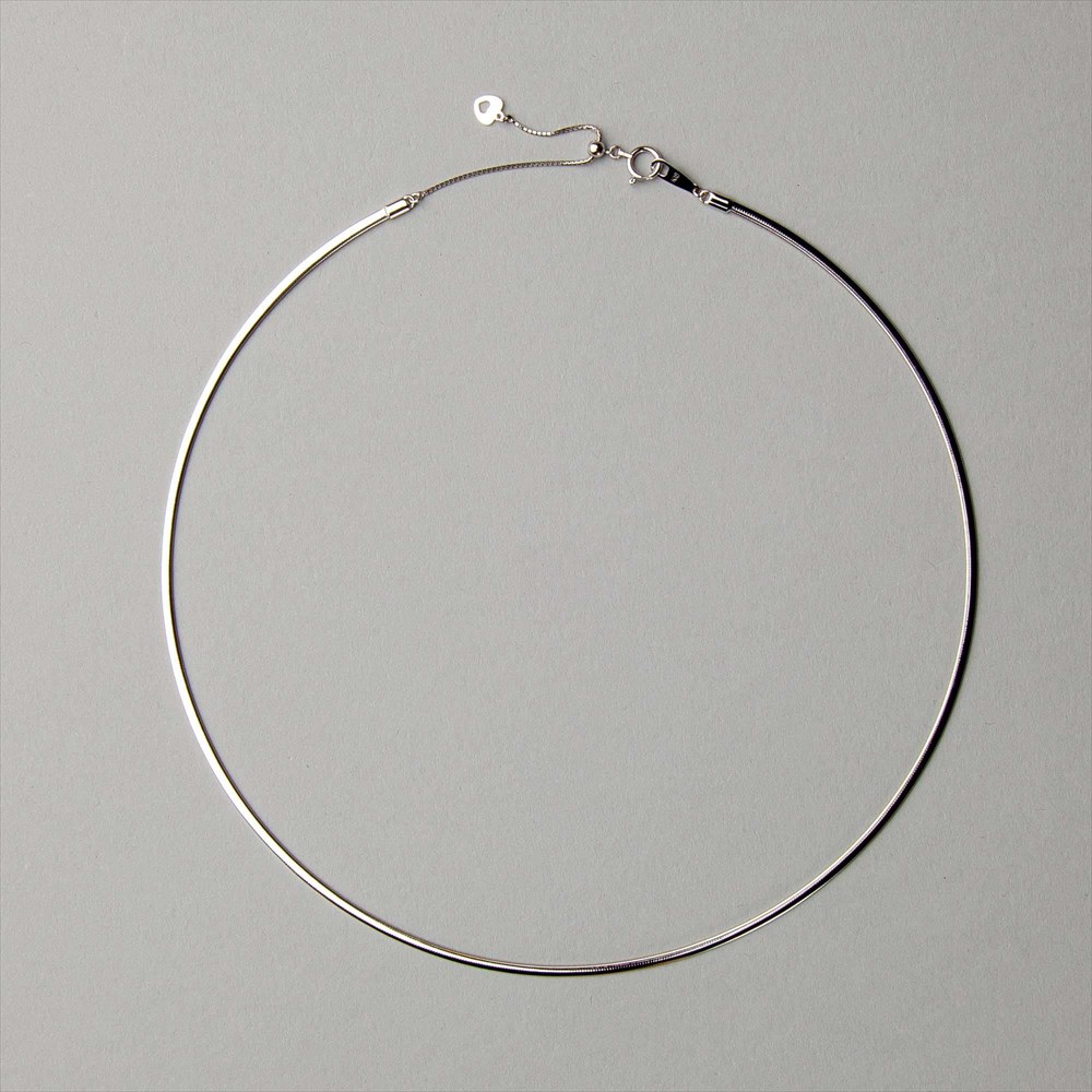 楽天市場】【WEB限定】オメガネックレス 約2.0mm K18WG/YG