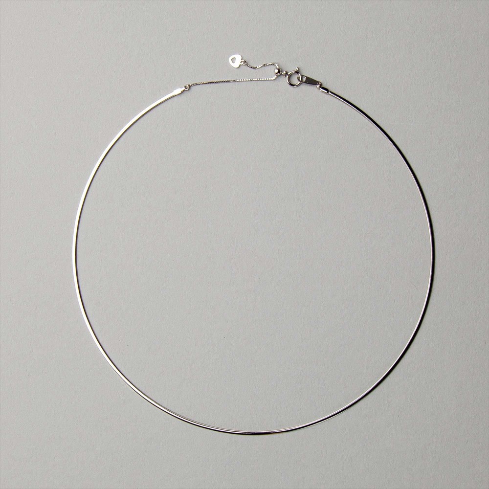 楽天市場】【WEB限定】オメガネックレス 約3.0mm K18WG/YG