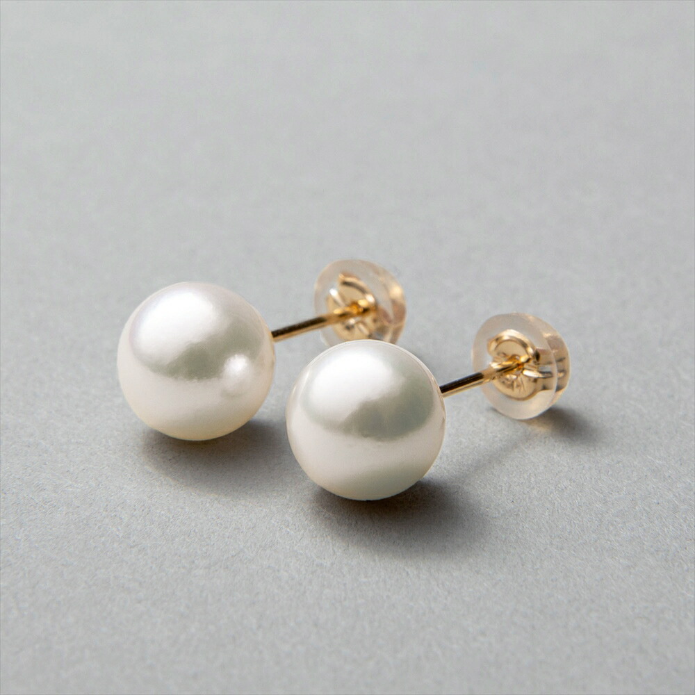 Pearl for Life LUXE あこや真珠 ピアスK18YG 70-401-par85aab-w.jpg