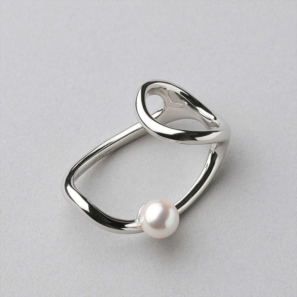 楽天市場】《Supple》 あこや真珠 ダブルリング 8.5-9.0mm SV925