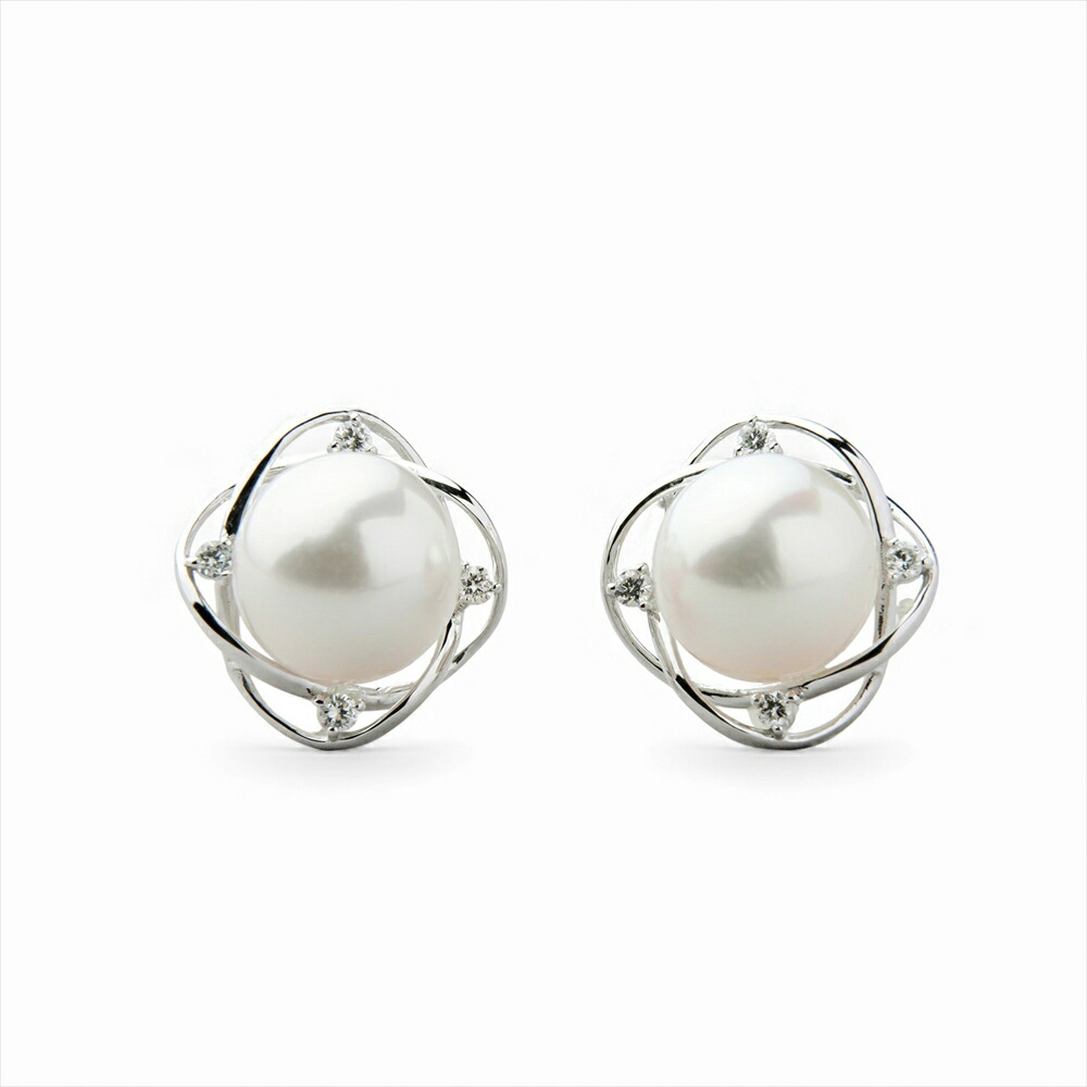 《LUXE》あこや真珠 ピアス 8.5-9.0mm PT900/K18YG パールピアス フォーマル 冠婚葬祭 普段使い カジュアル 大きめ