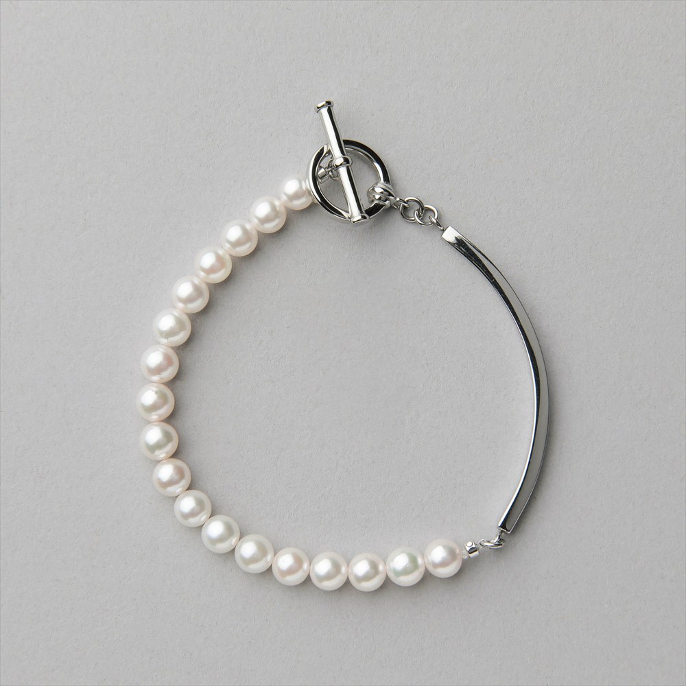 楽天市場】《Supple》 あこや真珠 チェーンブレスレット 5.5-6.0mm