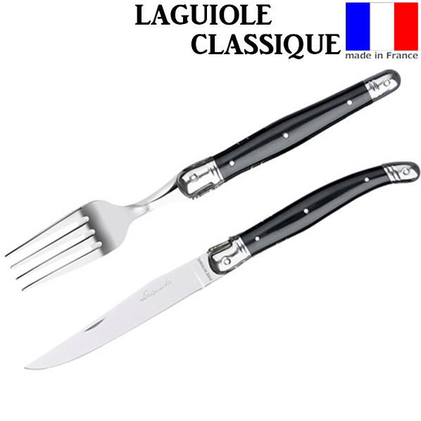 ル ライヨール ステーキナイフ 6本セット　新品　Lou Laguiole 楽天市場】ル ライヨール ステーキナイフ 6本セット - Lou