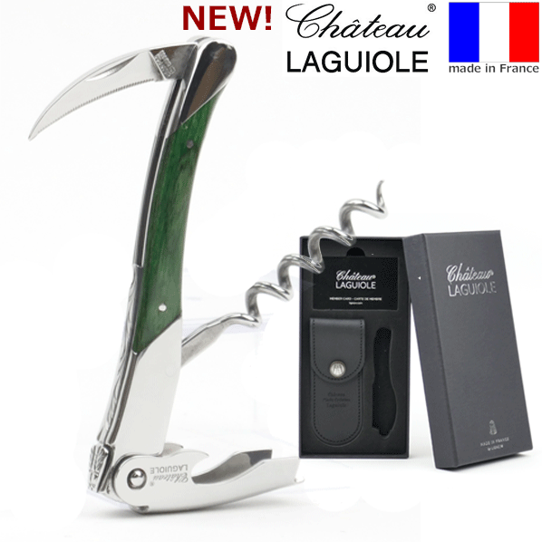 楽天市場】【送料無料】_シャトーラギオール ブラック ソムリエナイフ