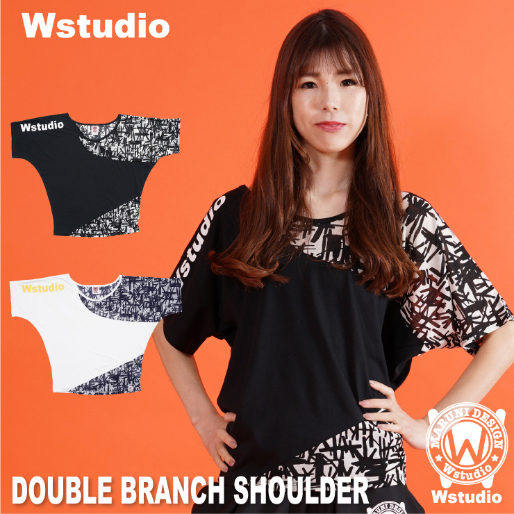 激安 ネコポス対応 Wstudio ダブルスタジオ 全2色 Double Branch Shoulderフィットネスウェア Wt Abcvipnyc Com