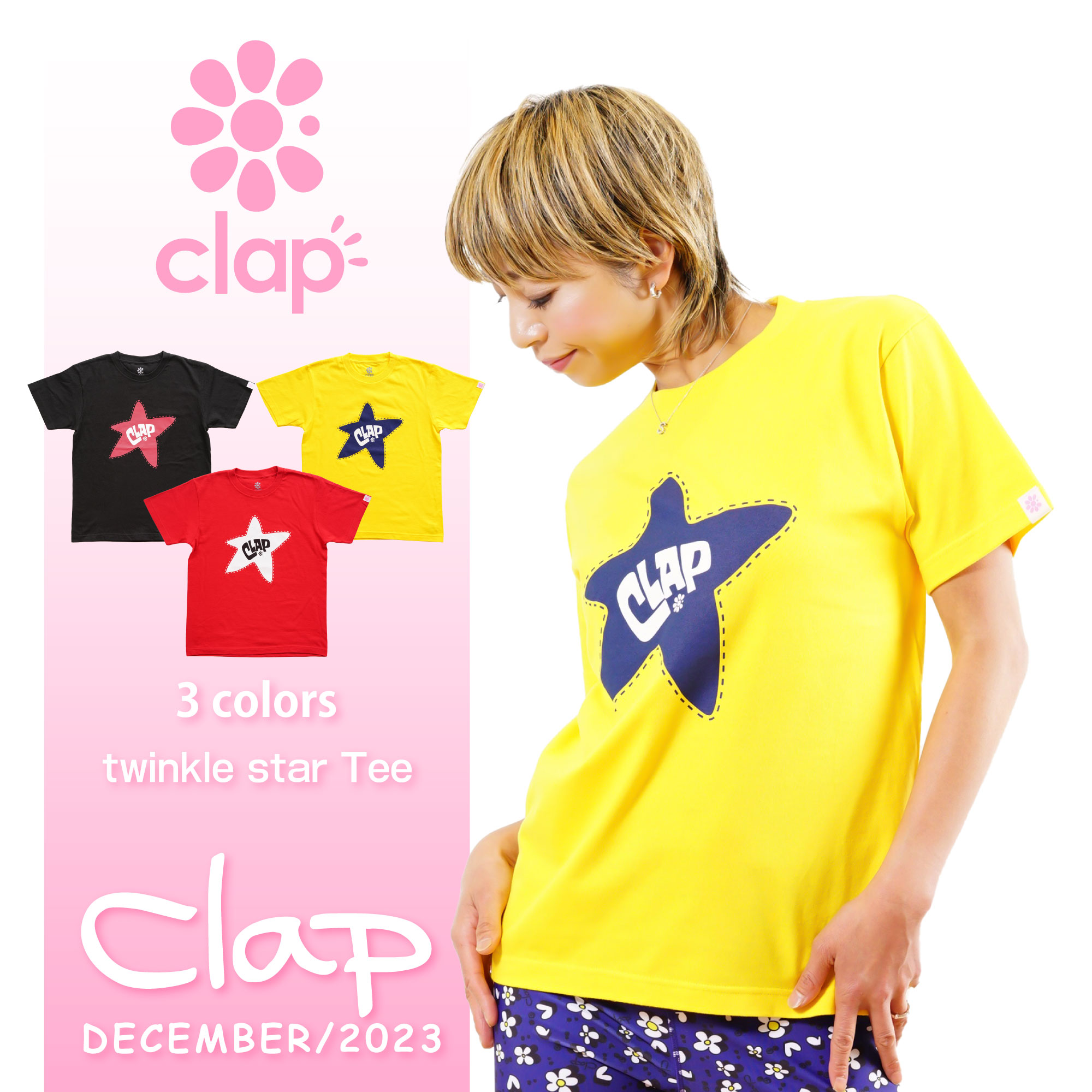 楽天市場】【ネコポス対応】【clap】クラップ【4色】WINTER CLAP Tee