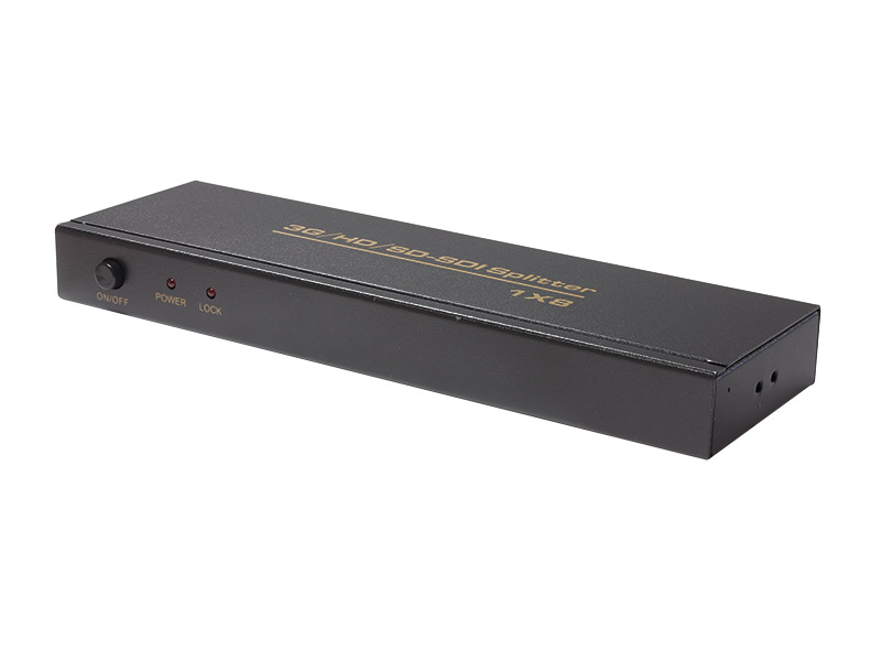 防犯カメラ用 HD-SDI 専用映像分配器WTW-HD1T8C