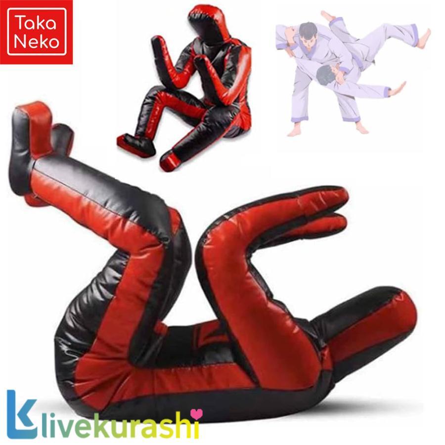 グラップリングダミー 中空/完成品 柔道用 格闘技 空手 柔術 人形 格闘技 パンチング バッグ BJJ レスリング 座位 ブラジリアン柔術 服