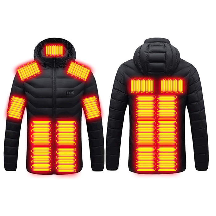 楽天市場】【ヒーター17つ 】電熱ジャケット ヒーター付きジャケット