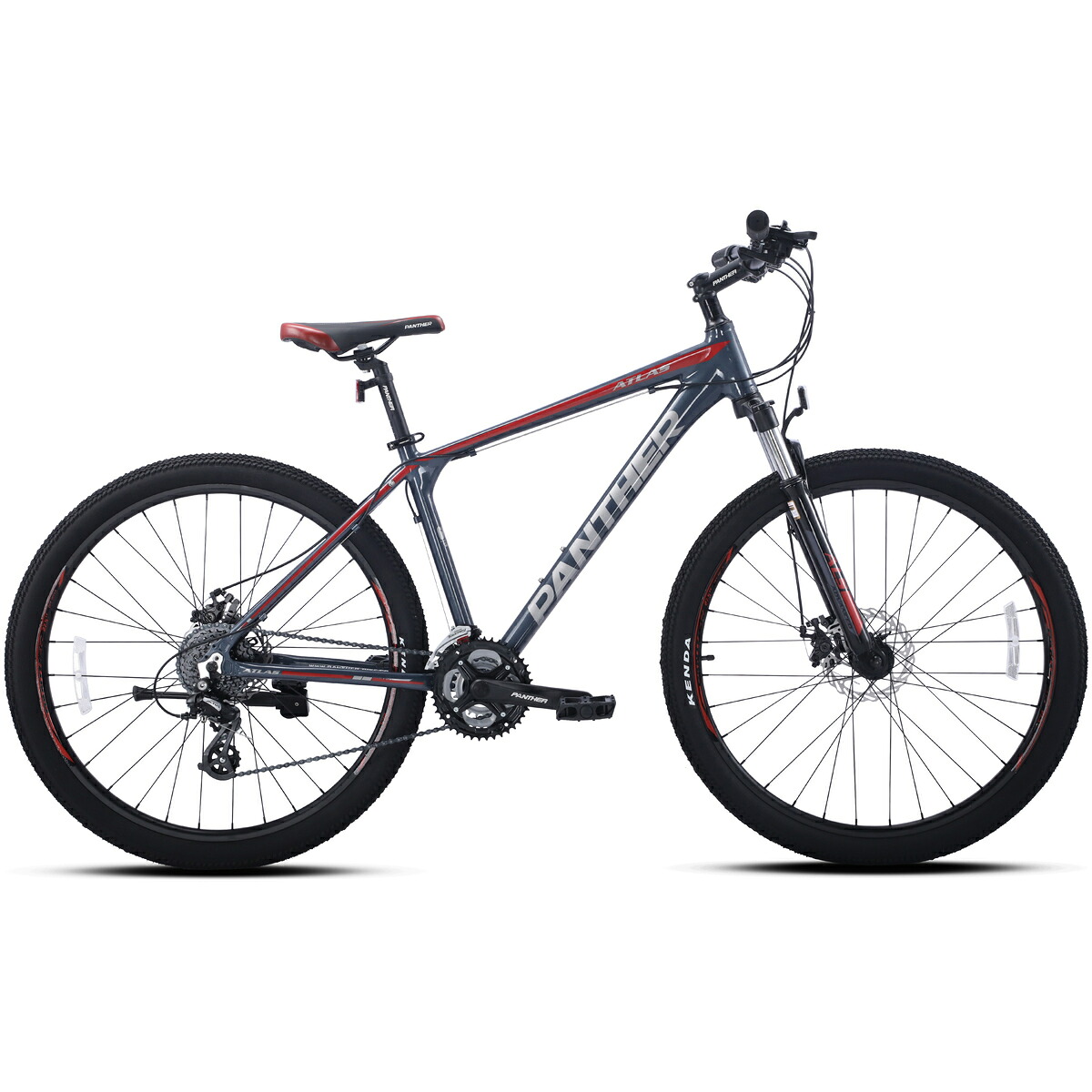 PANTHER(パンサー) ATLAS マウンテンバイク MTB 27.5in シマノ shimano 24段変速 機械類式レコード盤打ち切り 軽さ軽銀6061ひな形 クイック発行仕様模様 サスペンション民族音楽 成年者用 マウンテンバイク-自転車・サイクリング