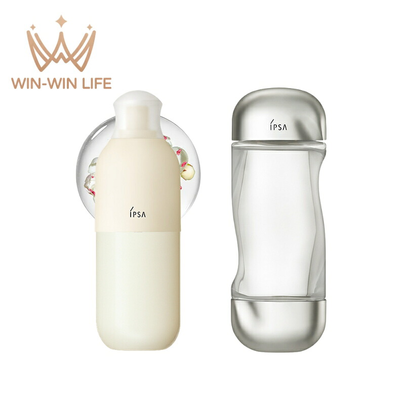 IPSA イプサ ME センシティブ n 175ml〈化粧液・乳液〉全4種 本体（専用ディスペンサー付き）& イプサ ザ・タイムＲ アクア 200ml〈薬用化粧水〉スキンケアセット 医薬部外品 リニューアル 低刺激・無添加設計 透明感 うるおい 保湿成分 美容成分配合 スキンケア IPSA ipsa