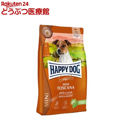 ハッピードッグ ミニ センシブル 小型犬 ミニ トスカーナ ダック＆サーモン(4kg)