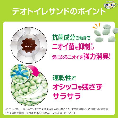 国内正規品 限定 送料無料 デオトイレ 飛び散らない 緑茶成分入り消臭サンド4l 12袋 初回限定 Dm Consultant Qa