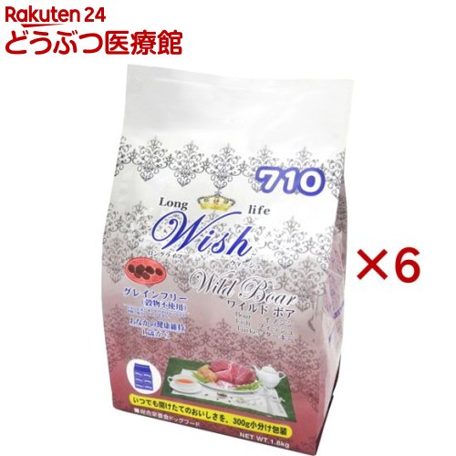 ウィッシュ ワイルドボア(1.8kg×6セット)【ウィッシュ(Wish)】