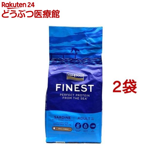 ファイネスト サーディン(6kg*2袋セット)【FISH4DOGS】