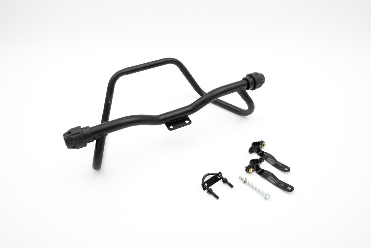 楽天市場】汎用品 エンジンガード ブラック バンパー エンジンハンガー