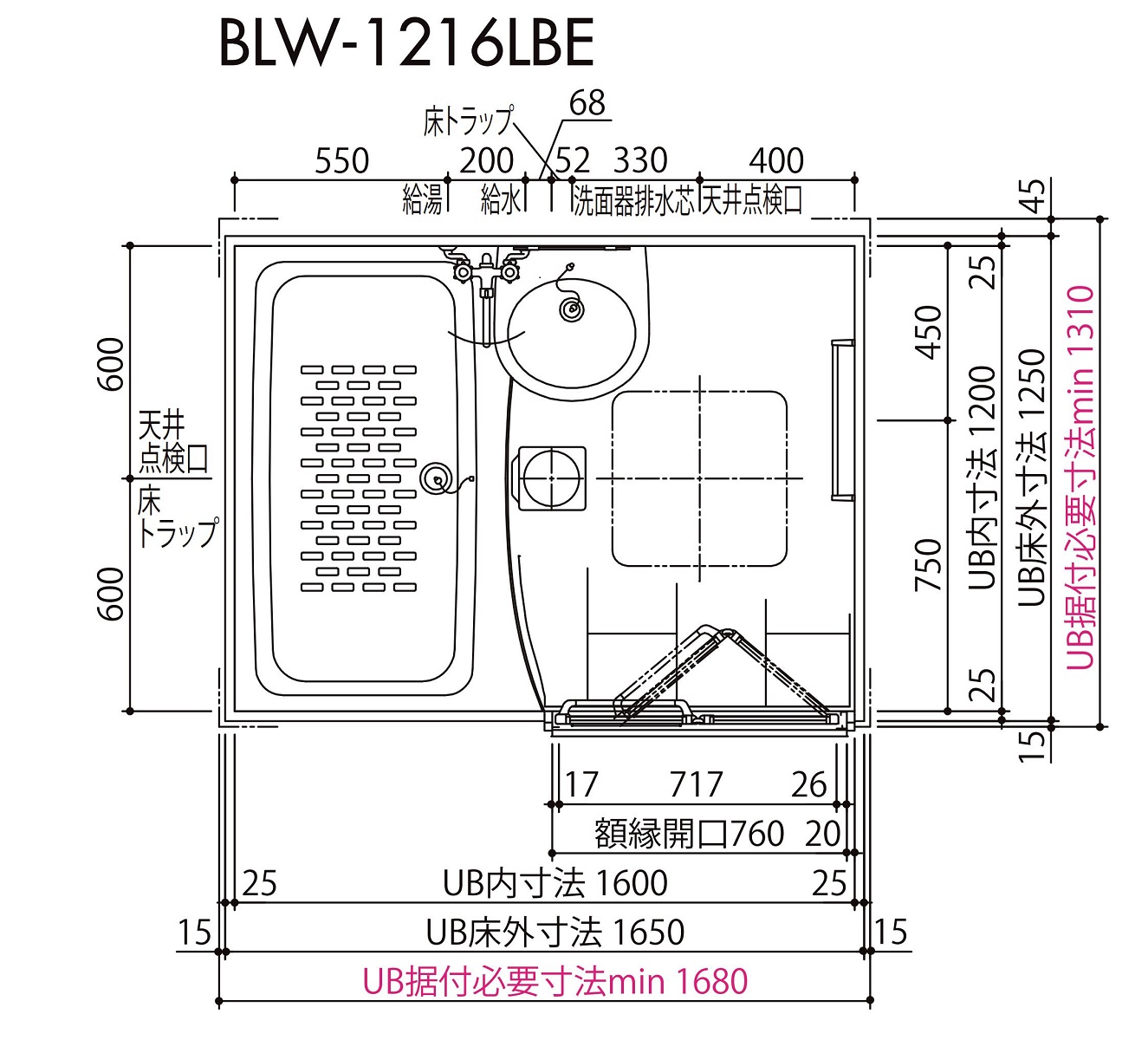 楽天市場 Lixil Bw 1216lbe Bwシリーズ 1216サイズ 集合住宅用ユニットバスルーム オプション変更可 メーカー直送 送料無料 エクセレント建材