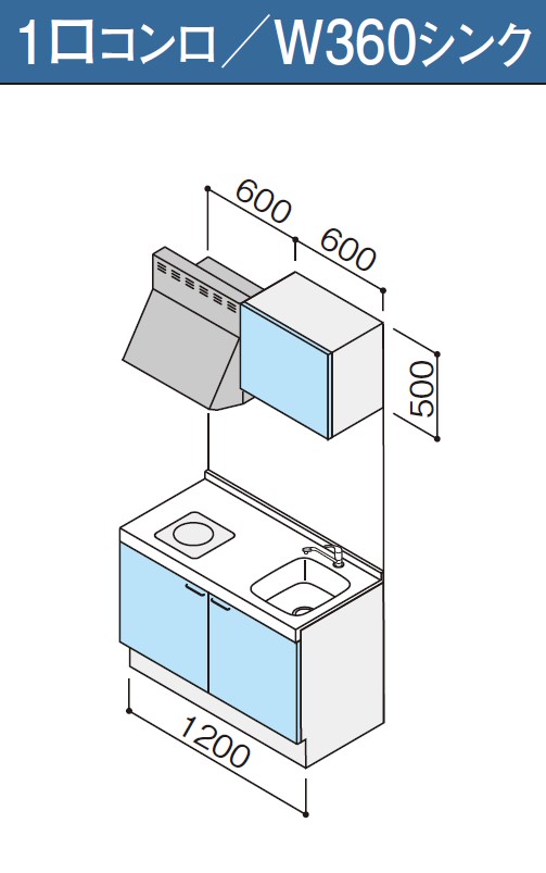 クリナップ コルティ I型 開き扉タイプ 間口1cm Sシリーズ ウール部高50cm 1口コンロ W360シンク オプション変更可 送料無料 Islandfavours Com