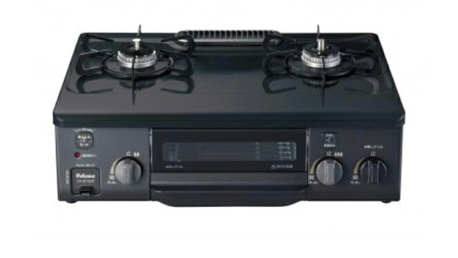 アイオ産業 ガステーブル PA-S76B-R（13A/LP） ガステーブル・右強火力バーナー(エリア限定配送無料)