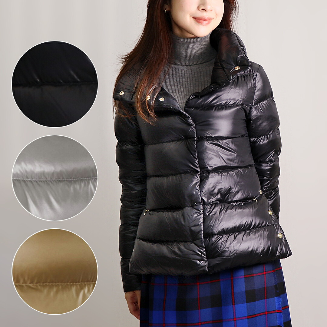 楽天市場】ヘルノ HERNO レディース ダウンジャケット エコファー