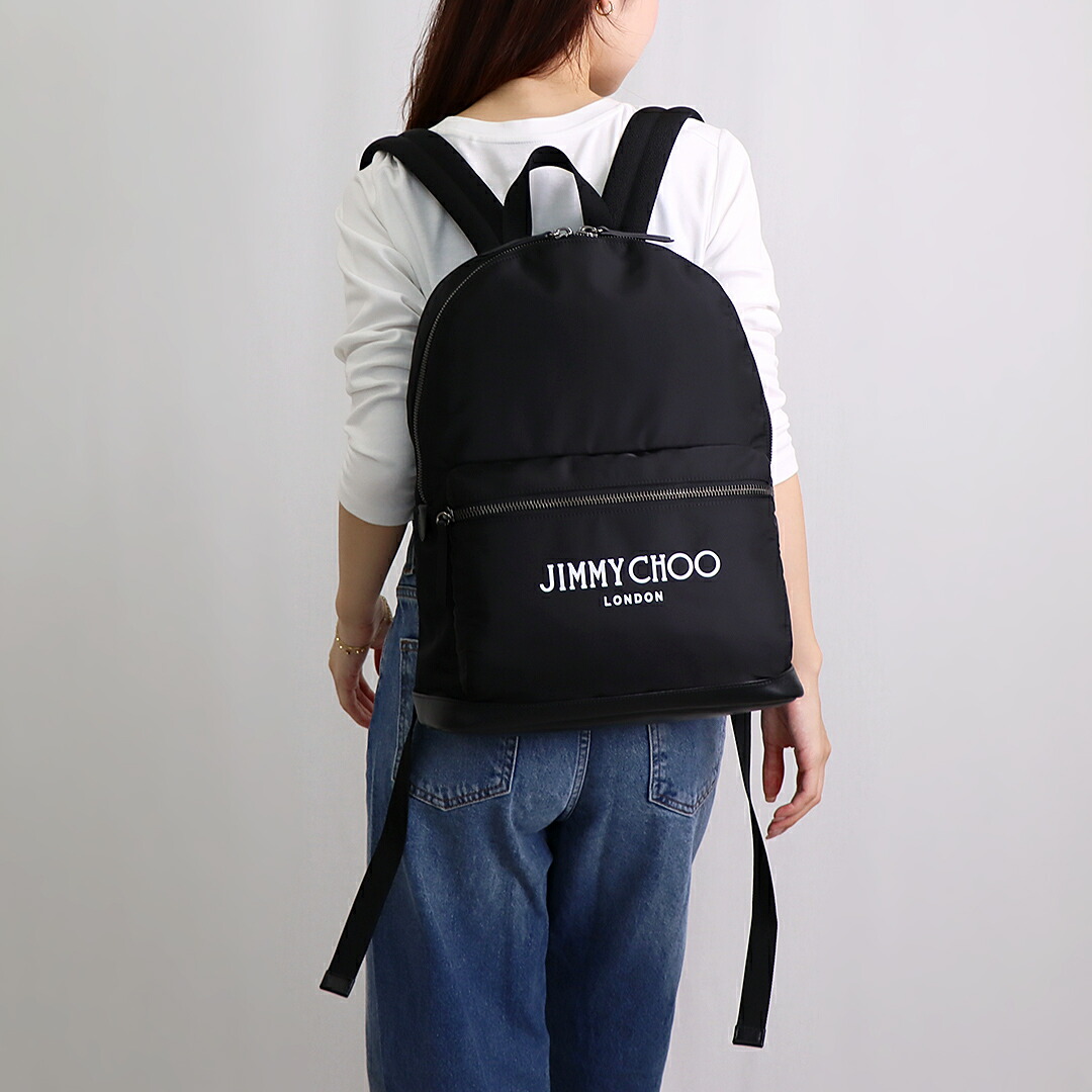 【良品】JIMMY CHOO LENNOX レノックス シルバー バックパック Amazon.co.jp: [ジミーチュウ] レディース リュック・バック
