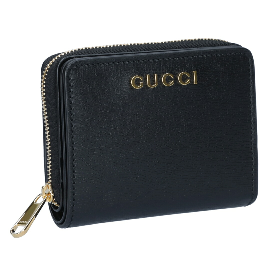 美品　GUCCI グッチ　シマ　二つ折り財布　GG ブラック　レザー 楽天市場】グッチ 財布 レディース 二つ折り財布 アウトレット品
