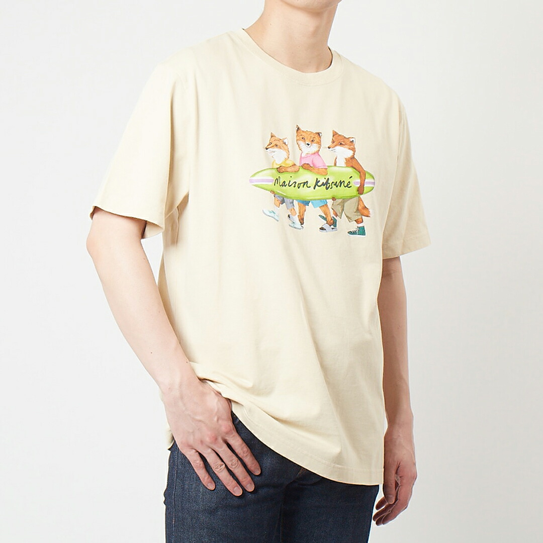 MAISON KITSUNE*スタイルをアップ*サーフィンフォックス Tシャツ 楽天市場】メゾンキツネ MAISON KITSUNE レディース Tシャツ