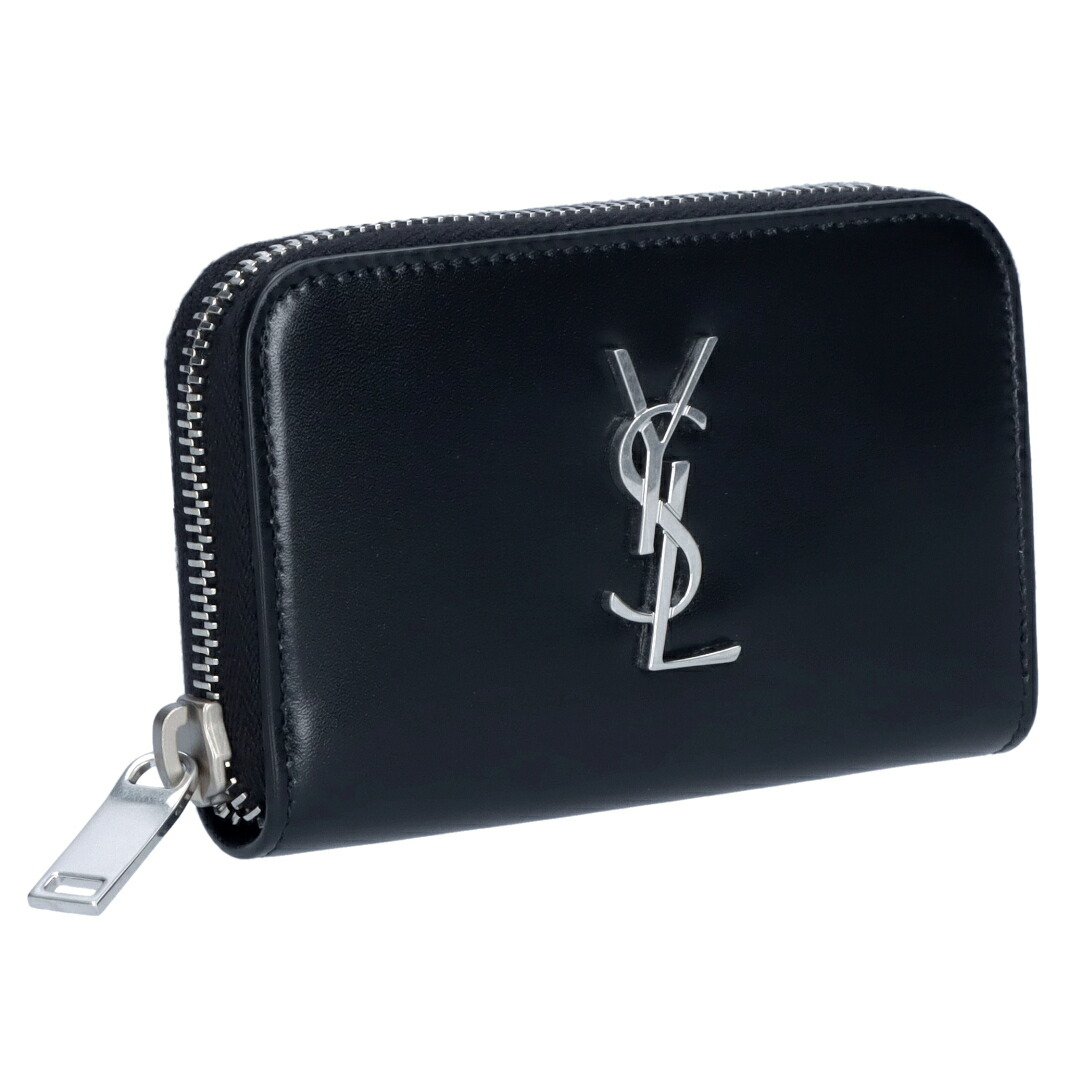 YSL ブラック コインケース Yves Saint Laurent イヴ・サンローラン コインケース ブラック
