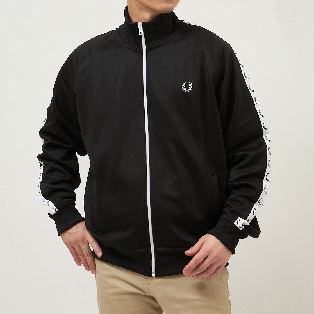 FRED PERRYフレッドペリー　トラックジャケット　j4620 ジャージ フレッドペリー ジャージ FRED PERRY テープド トラック