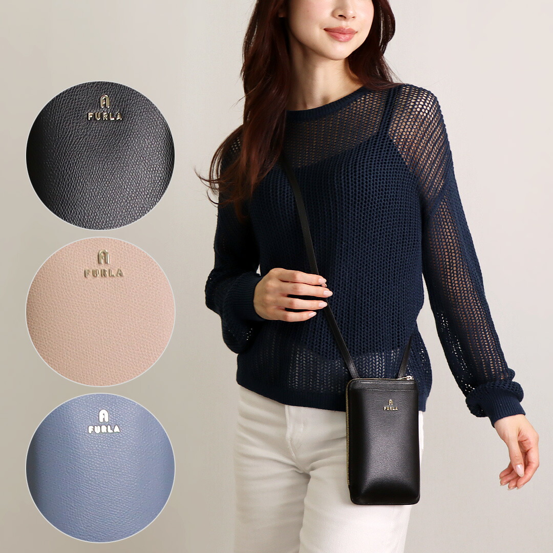 フルラ★FURLA CAMELIA VERTICAL CROSSBODY WE00569 BK FURLA CAMELIA VERTICAL ショルダーバッグ | フルラ(FURLA